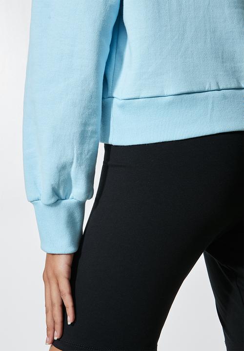 Superbalist - Crop hoodie - blue