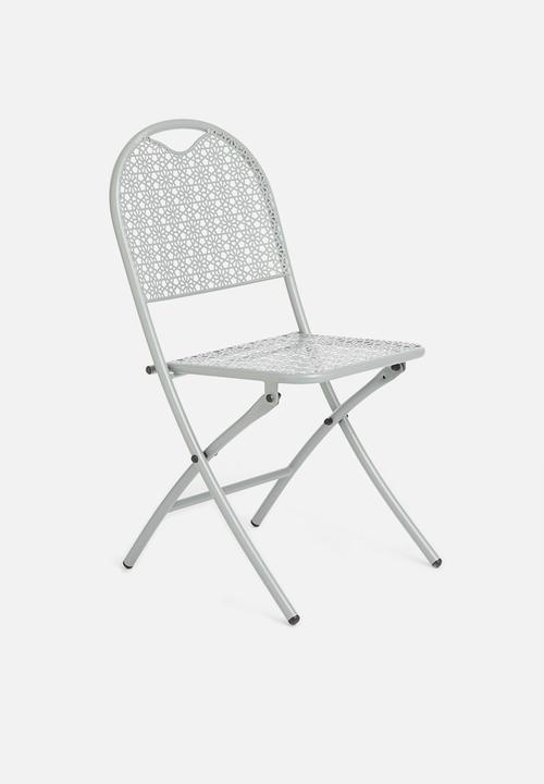 H&S - Punch folding chair - grey