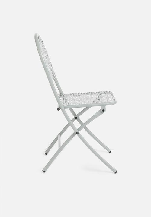 H&S - Punch folding chair - grey