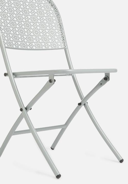 H&S - Punch folding chair - grey