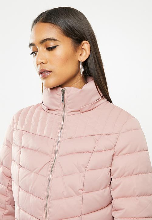 SISSY BOY - Kao: longer length puffer jacket - pink