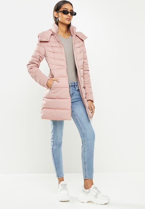 SISSY BOY - Kao: longer length puffer jacket - pink
