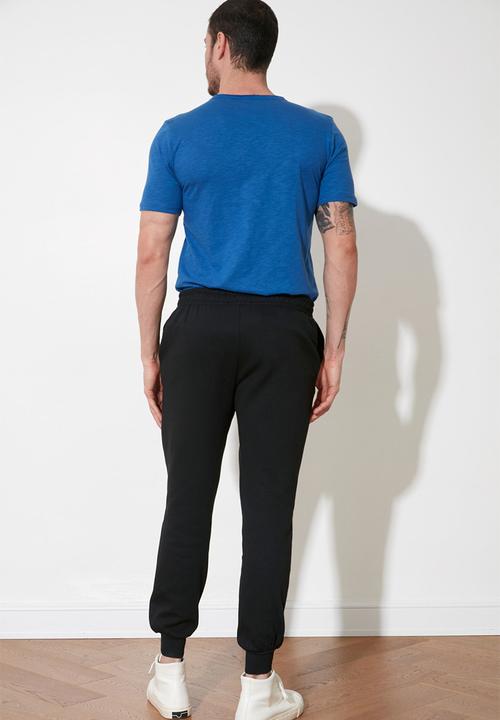Trendyol - Cuffed joggers - black