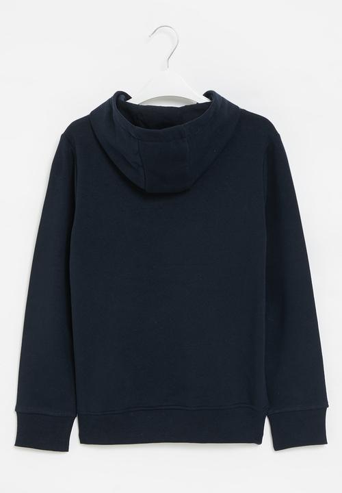 Brave Soul - Clarence basic hoodie - navy