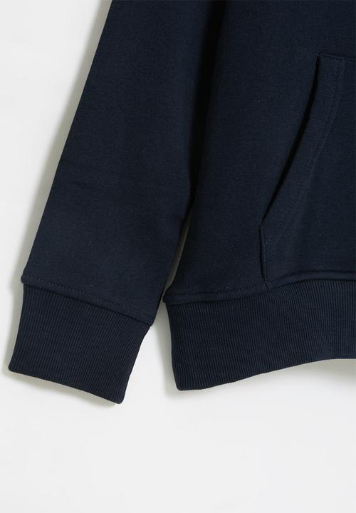 Brave Soul - Clarence basic hoodie - navy
