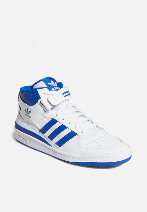 adidas Originals - Forum mid- ftwr white/team royal blue