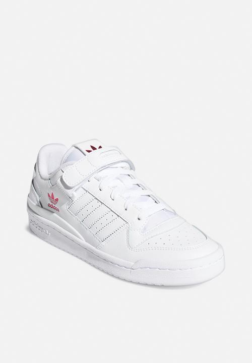 adidas Originals - Forum low - ftwr white/shock pink