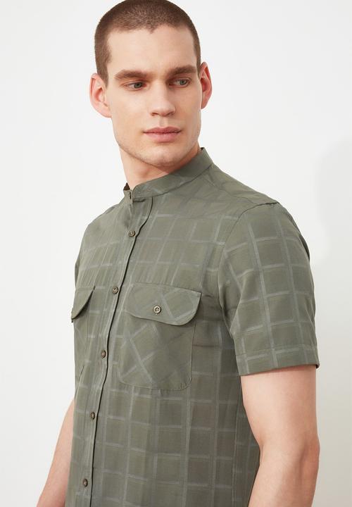Trendyol - 2 Pocket shirt - khaki