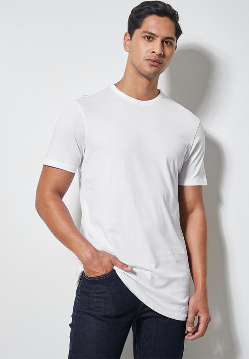 Superbalist - 5-Pack barney longline curved hem tee - multi