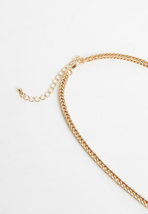 Superbalist - Snake chain necklace - gold