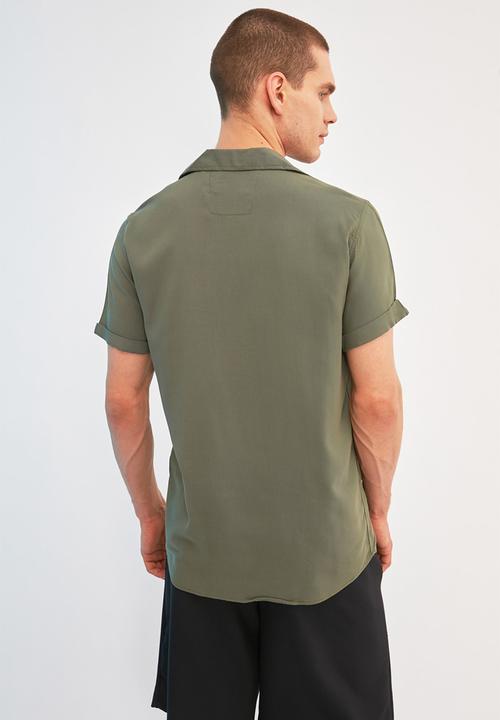 Trendyol - Buttonless shirt - khaki