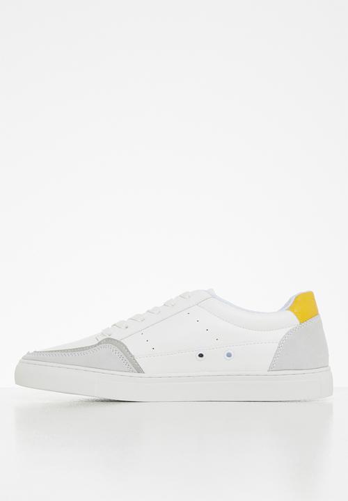 POLO - Gloria court sneaker - beige & mustard 