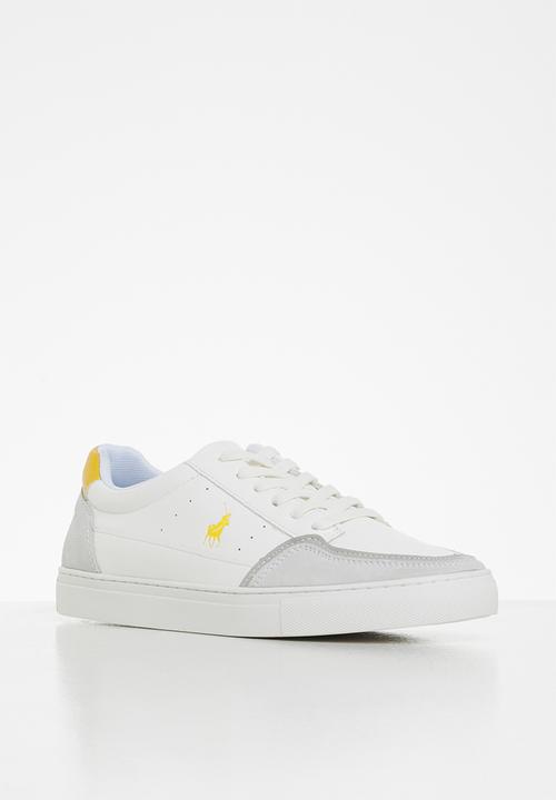 POLO - Gloria court sneaker - beige & mustard 