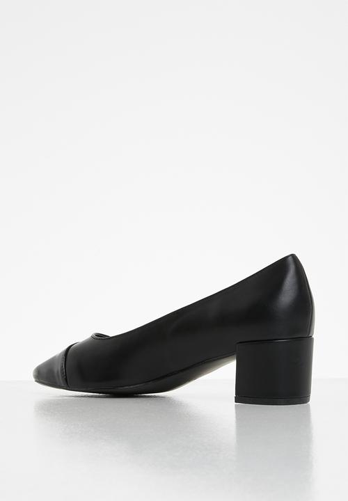 POLO - Alana contrast court - black