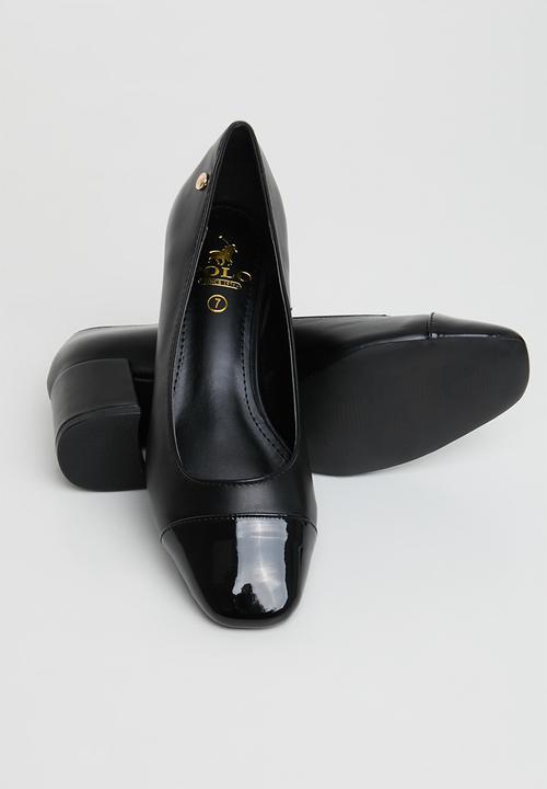 POLO - Alana contrast court - black