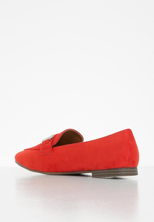 POLO - Camila T-bar loafer - red