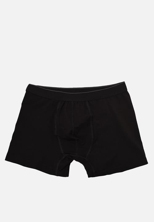 Trendyol - Printed 3 pack boxer shorts - stone/black/grey