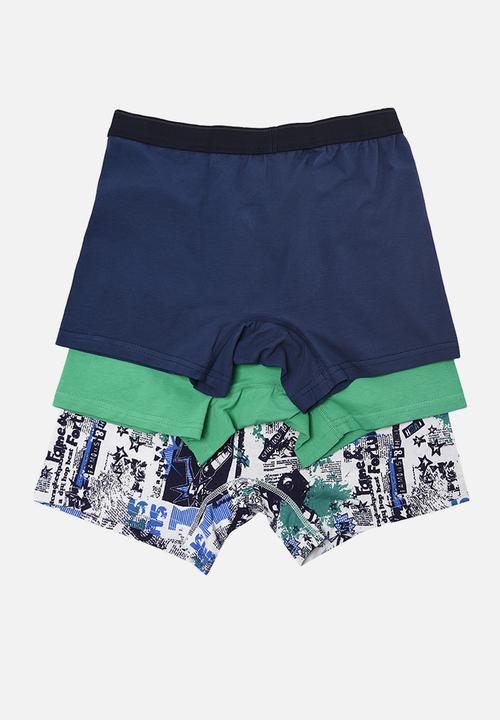 Trendyol - Printed 3 pack boxer shorts - multi