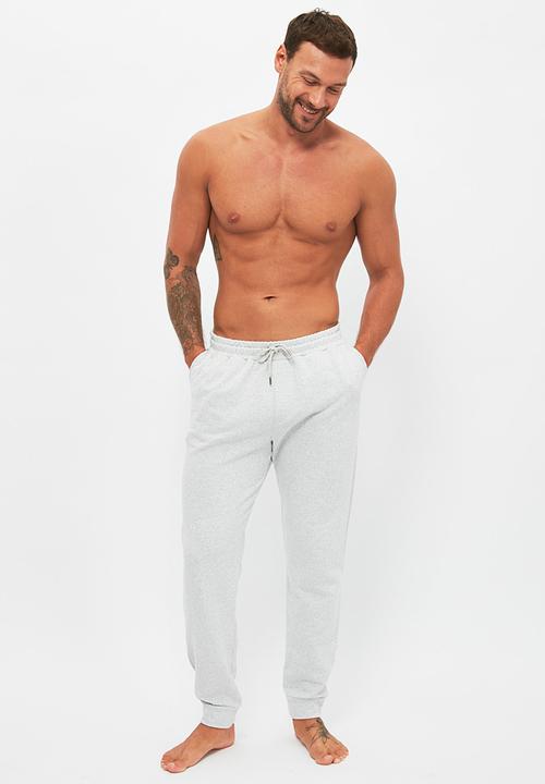 Trendyol - Basic fleece sleep pants - grey