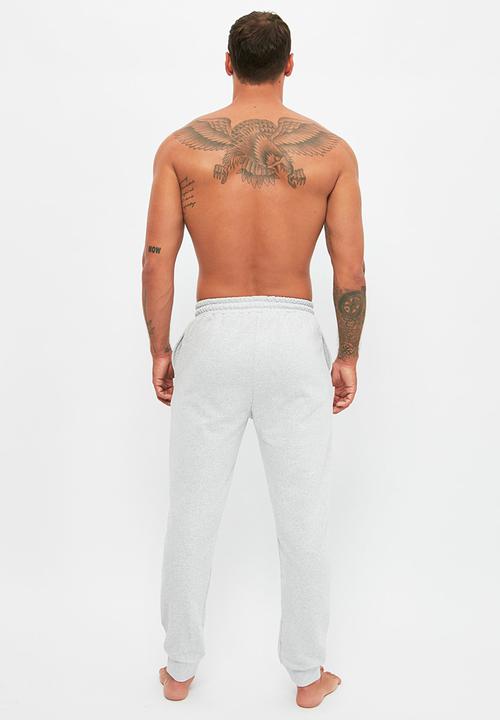 Trendyol - Basic fleece sleep pants - grey