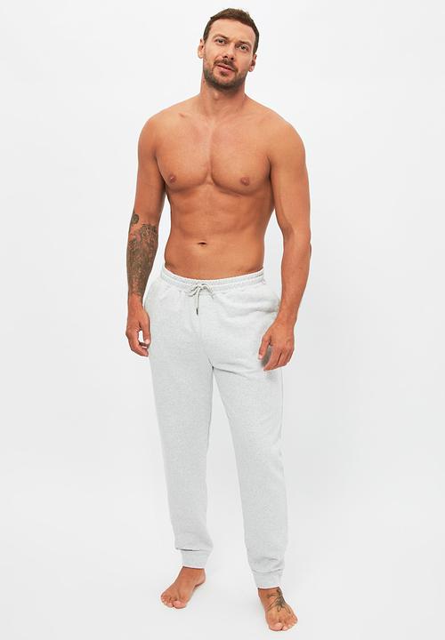 Trendyol - Basic fleece sleep pants - grey
