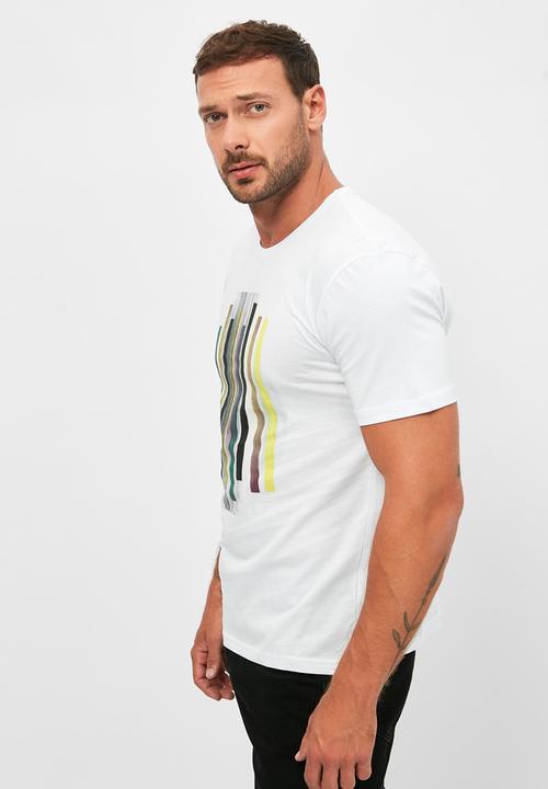 Trendyol - Graphic short sleeve tee - white