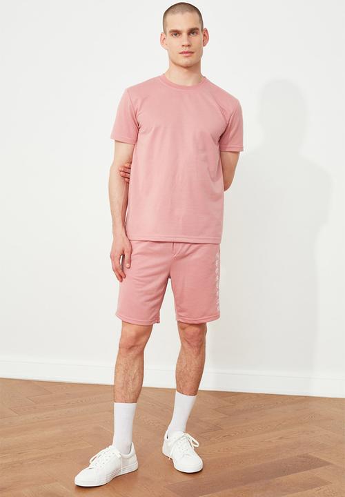 Trendyol - Printed sweatsuit - rose