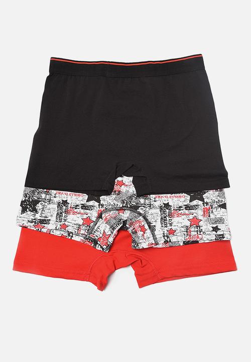 Trendyol - Printed 3 pack boxer shorts - multi