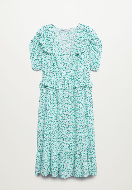 Violeta by Mango - Plus dress beauty - green