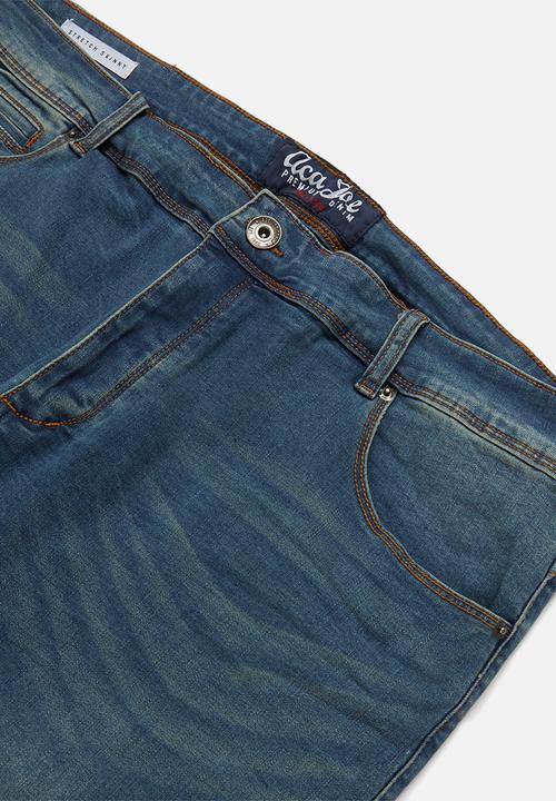 Aca Joe - Aca joe styled skinny fit jeans - blue