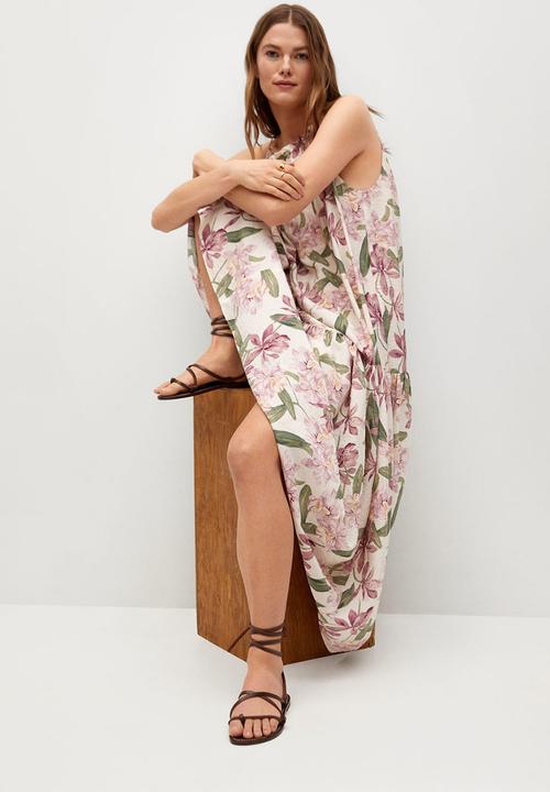 MANGO - Dress lula - light beige