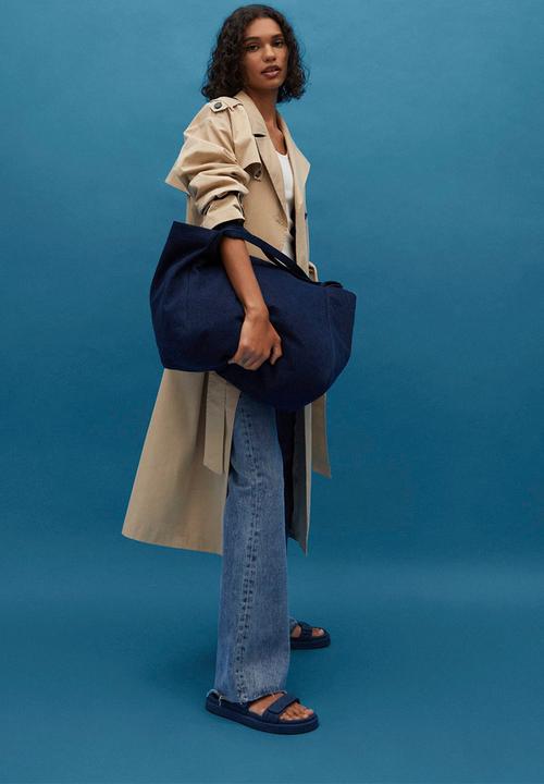 MANGO - Marbella bag - blue