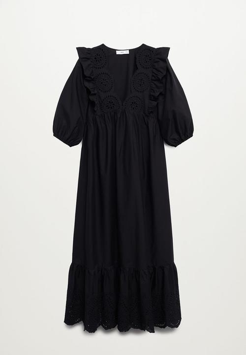 MANGO - Dress agata - black