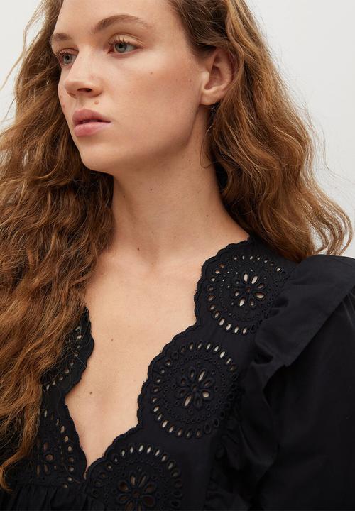 MANGO - Dress agata - black