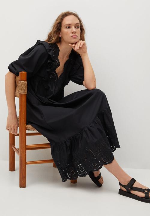 MANGO - Dress agata - black
