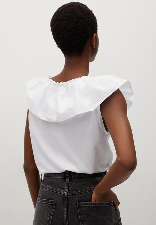 MANGO - T-shirt jimena - white