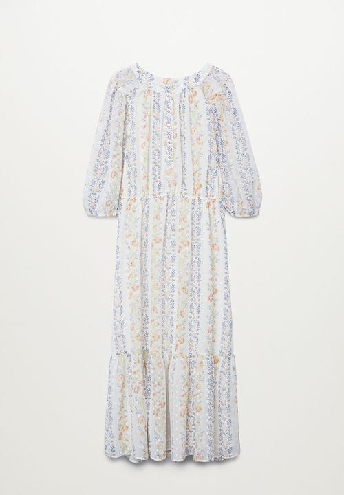 Violeta by Mango - Plus dress bonita - white
