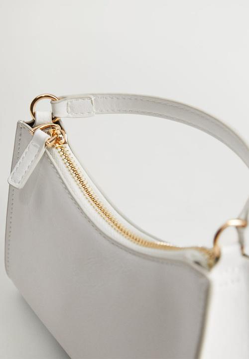 MANGO - Denis bag - white