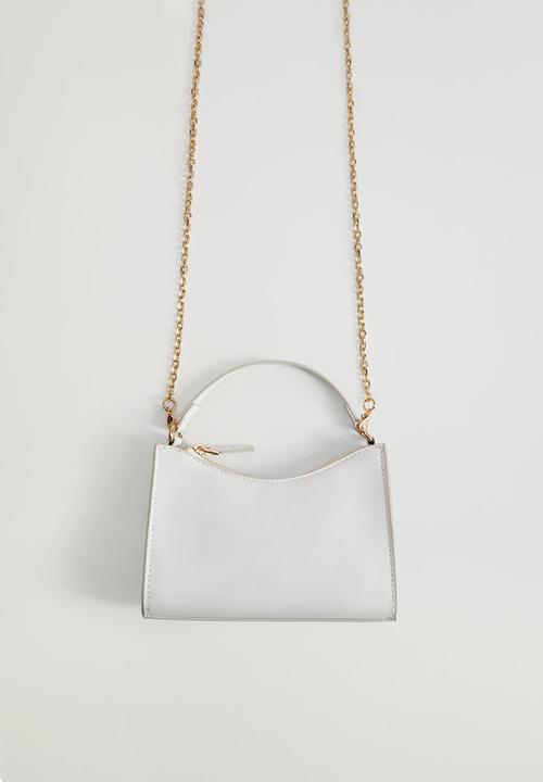 MANGO - Denis bag - white