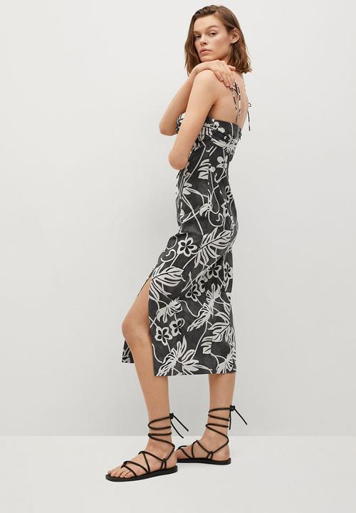 MANGO - Dress dalia - black
