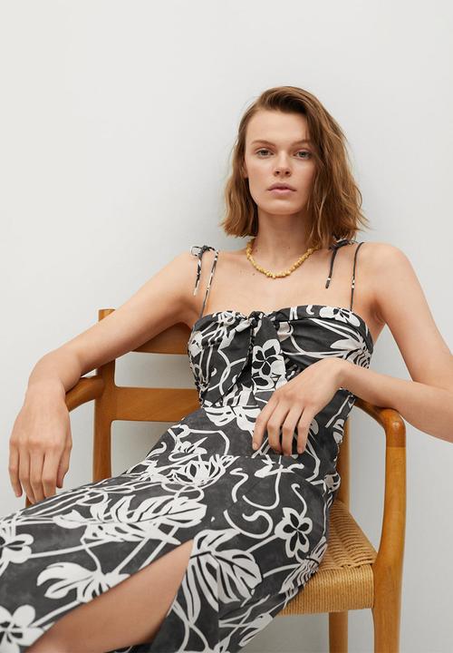 MANGO - Dress dalia - black