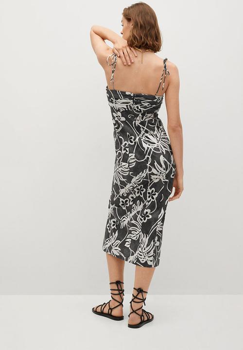 MANGO - Dress dalia - black