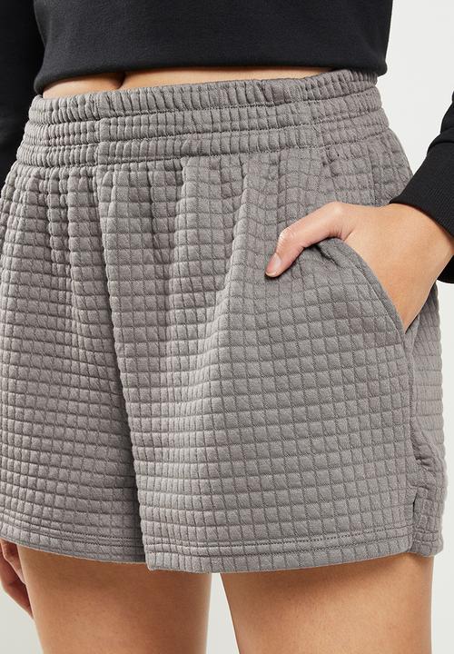 Factorie - Waffle fleece short - grey