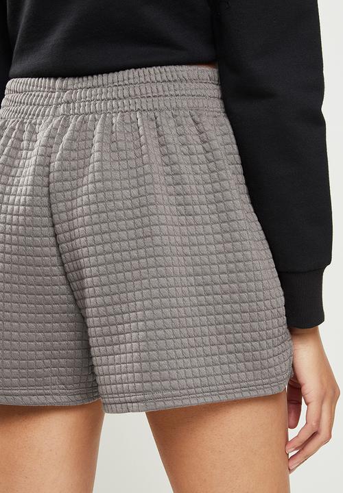 Factorie - Waffle fleece short - grey