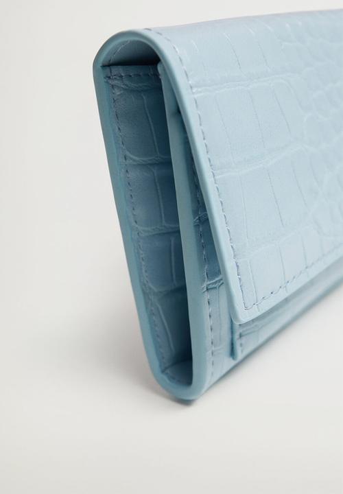 MANGO - Malaga wallet - light pastel blue