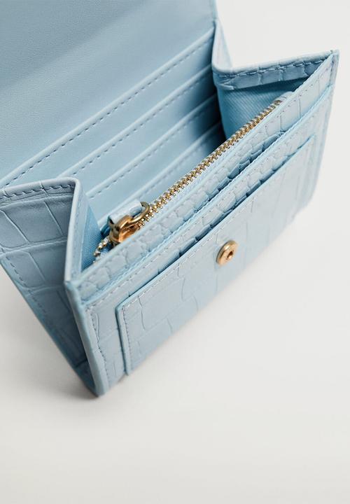 MANGO - Malaga wallet - light pastel blue