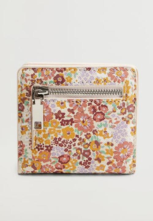 MANGO - Paisley wallet - orange