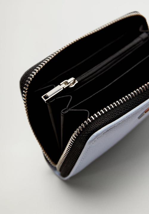MANGO - Badu wallet - light pastel blue