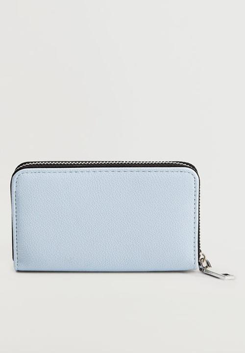 MANGO - Badu wallet - light pastel blue