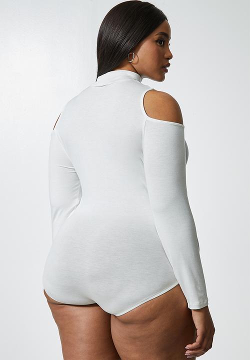 Superbalist - Cut out detail bodysuit - milk